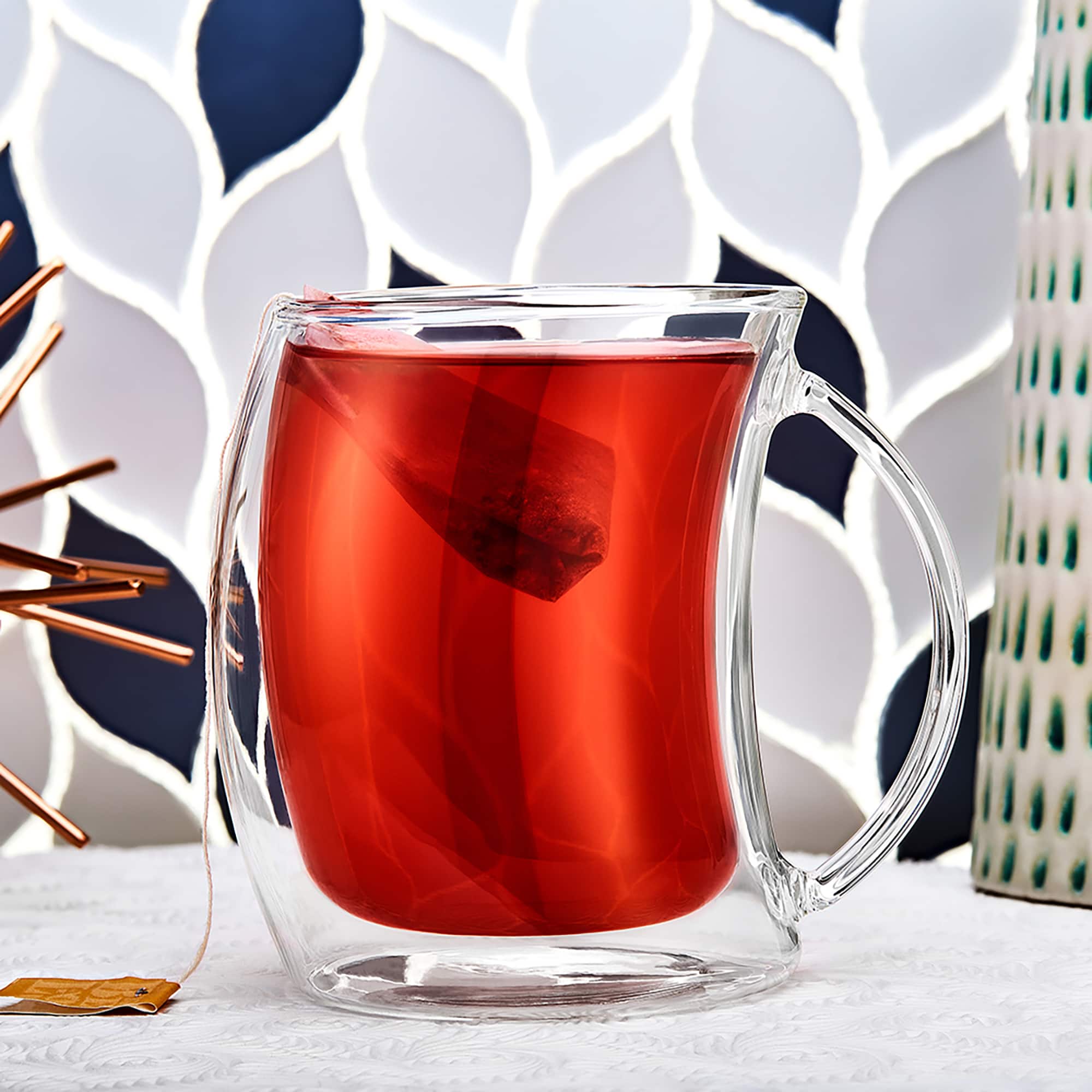 JoyJolt® Caleo Double Wall Latte Glasses, 4ct.